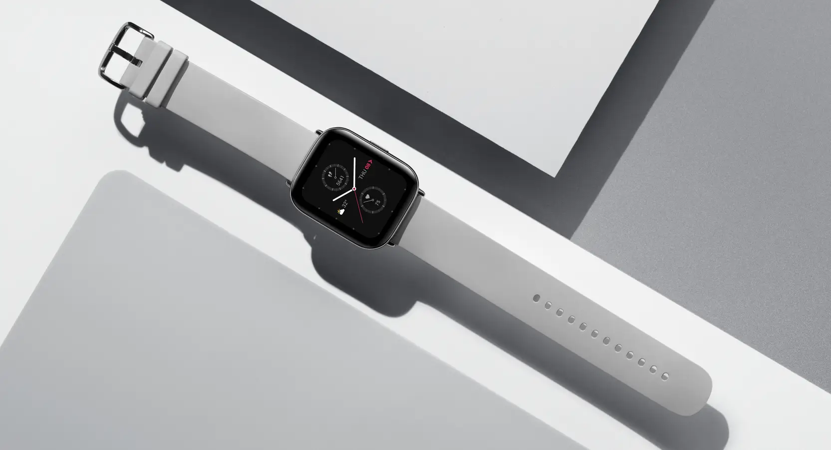 Amazfit ZEPP E Square Pebble Grey 2